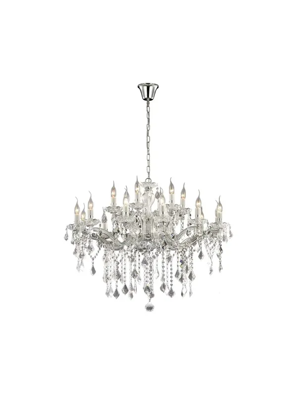 Lampadario contemporaneo 18 luci cristallo DL1553 Prezzo Ridotto
