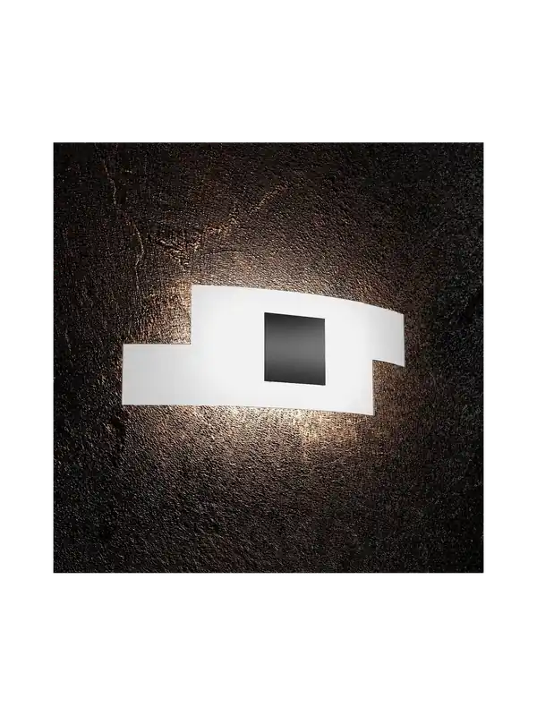 Applique moderno in vetro 2 luci tpl 0621 Offerta