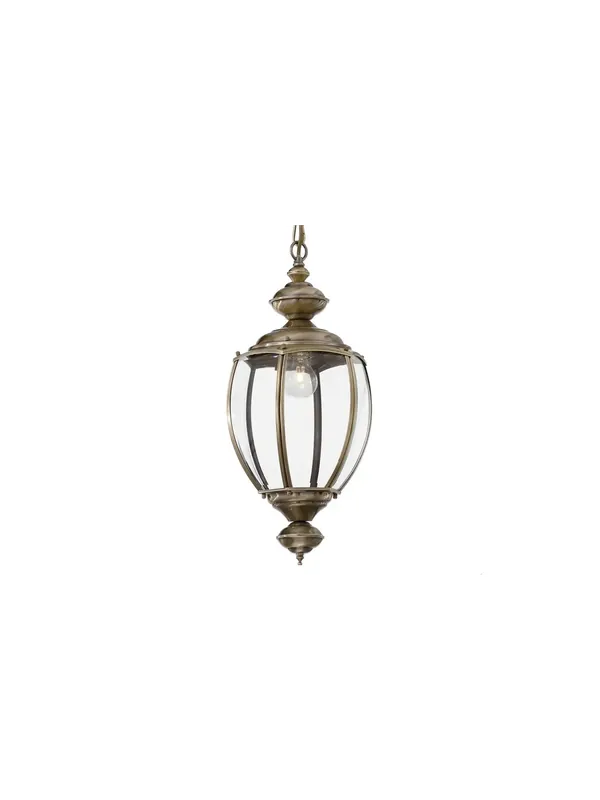 Promozione Esclusiva Lampadario classico 1 luce con vetro DL1571