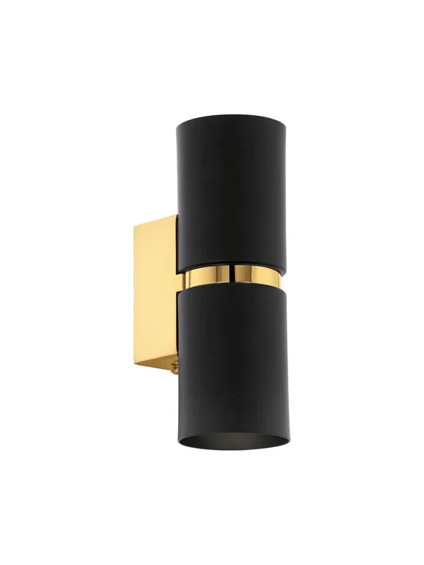 Applique a led 6,6w moderno nero e oro GL1606 Quantità Limitata