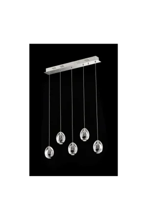 Lampadario led 24w design con cristalli illuminati Golden Egg Prezzo Conveniente