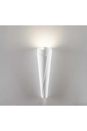 Applique in ceramica bianca a 1 luce coll.2602A108 Subito Disponibile