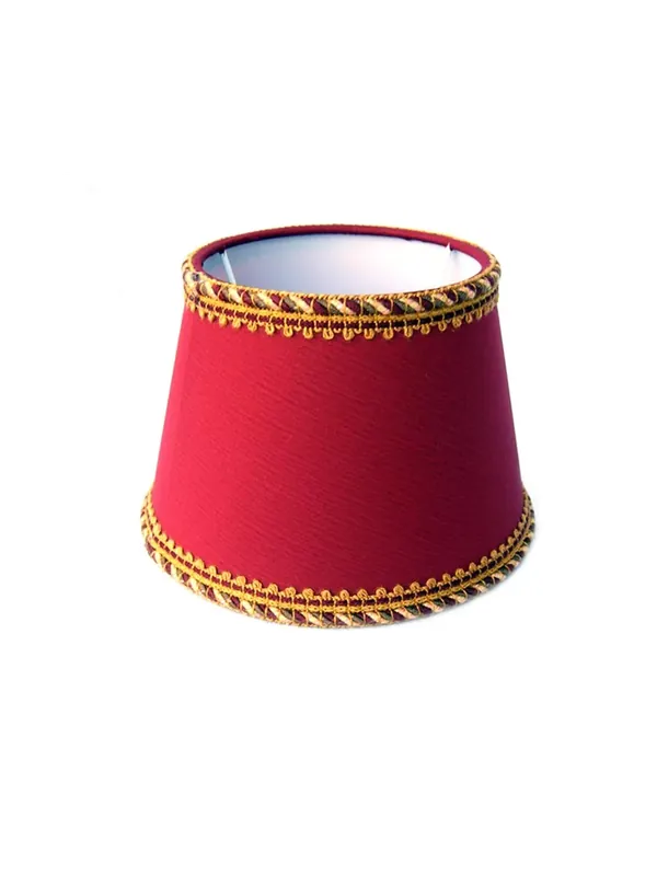 Saldi Paralume bordeaux D.35cm in tessuto