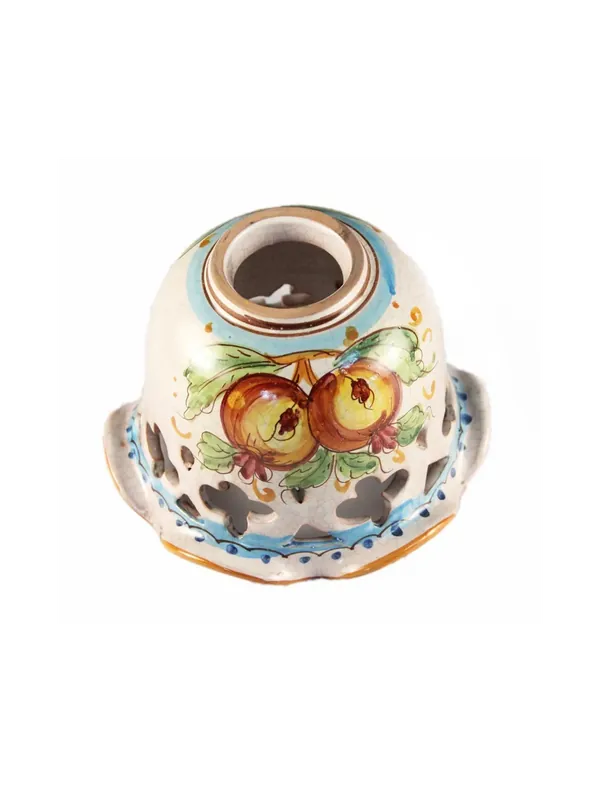 Prezzo Ridotto Piatto D.16 decoro Melograno ceramica siciliana