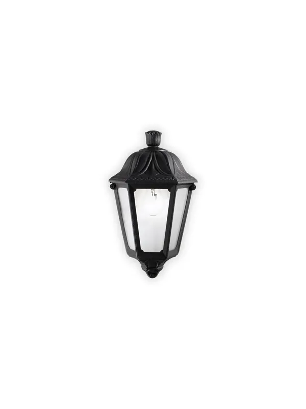 Applique da parete per esterno classico nero a 1 luce DL1981 Super Prezzo