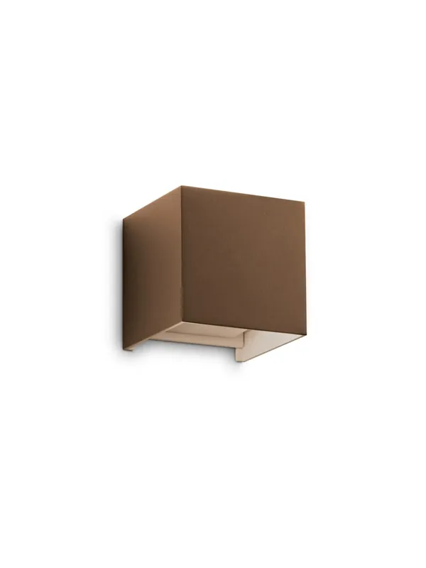 Applique da parete per esterno a led marrone con regolazione fascio luminioso DL1976 Novità