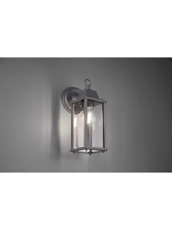 Quantità Limitata Applique a lanterna da esterno antracite a 1 luce per veranda TR496