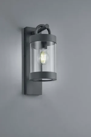 Acquista Ora Applique da esterno moderno antracite con crepuscolare per giardino TR483