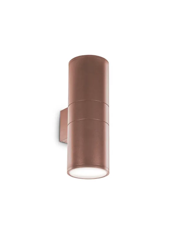 Applique da esterno marrone 2 luci moderno DL0085 Prezzo Basso