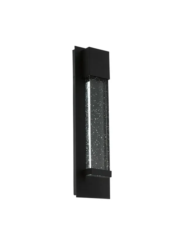 Applique da esterno a led moderno design nero GL0463 Reso Gratuito