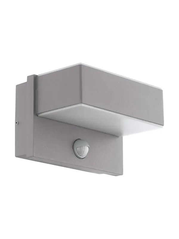 Prezzo Conveniente Applique da esterno a led moderno con sensore silver GL0709