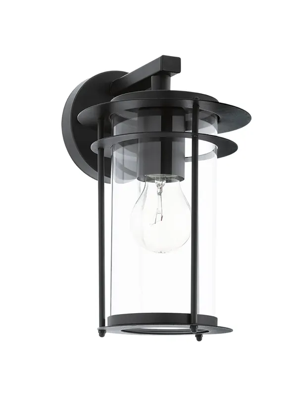 Applique da esterno classico nero GL0728 Quantità Limitata