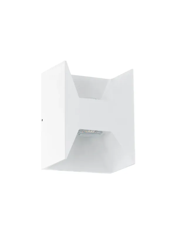Ultima Occasione Applique da esterno moderno a led bianco GL1346