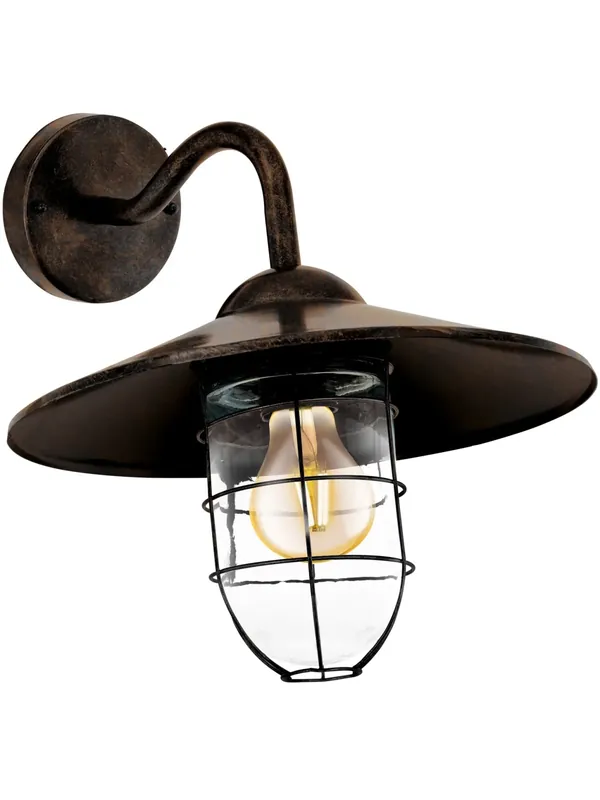 Applique da esterno classico rame 1 luce GL1350 Offerta Lampo
