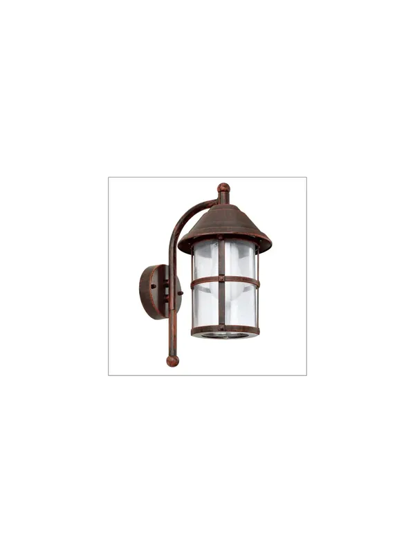 Applique da esterno classico 1 luce marrone GL1392 Compra Online