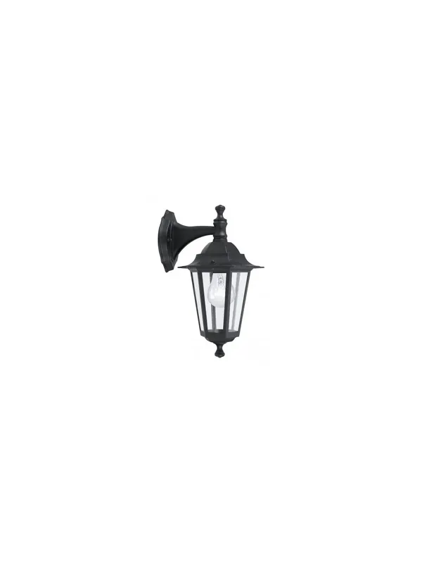 Prezzo Scontato Applique da esterno classico 1 luce nero GL1405