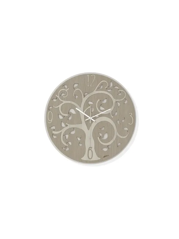 Ultimissimo Modello Orologio da parete moderno in legno albero della vita rovere AB024