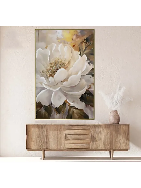 Quadro da parete moderno con fiori luxury in resina atd 056 Promo Stagionale