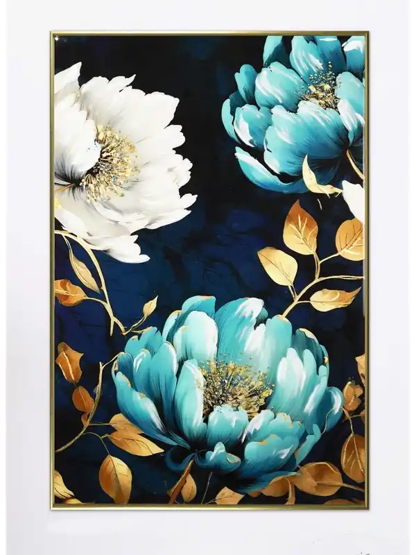 Soddisfatti O Rimborsati Quadro da parete moderno con fiori luxury in resina atd 050