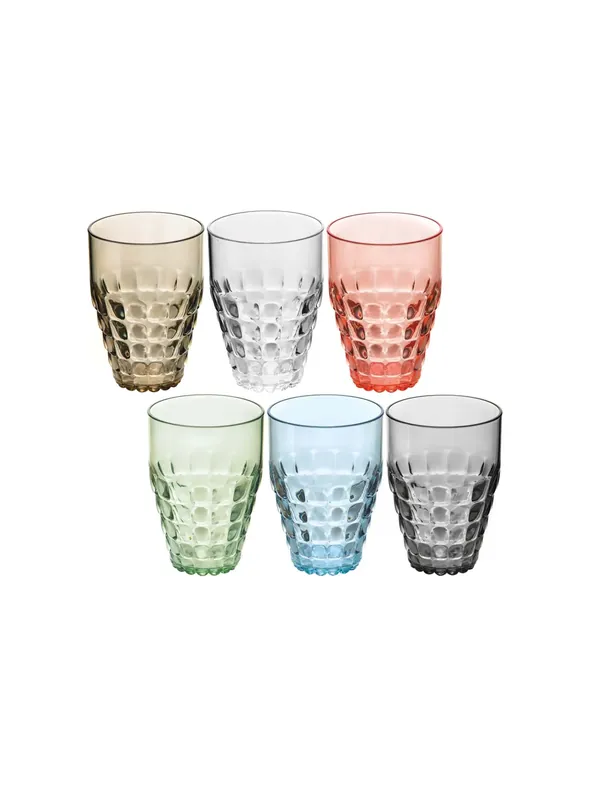 Set 6 Bicchieri alti guzzini moderni Multicolor Tiffany A Buon Prezzo
