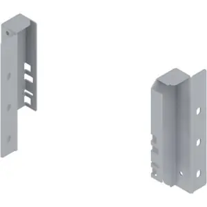 Supporti BLUM modello Z30 Tandembox per schienale in legno, altezza B (160 mm), destro+sinistro, R9006 grigio metallizzato Scelto Dai Clienti