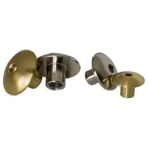 Borchia OFFICINA COLOMBO cava esagonale diametro 24mm M8 per serramento in ottone nichelato Occasione