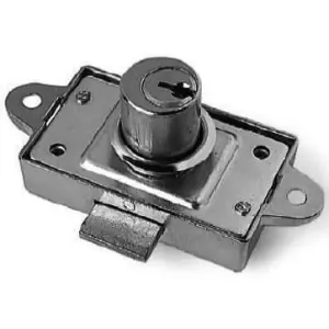 Serratura asta rotante MERONI modello 2A85 cilindro diametro 17 entrata 20mm con sistema a cifratura speciale KA per mobile in zama finitura nichelato Compra Oggi Stesso