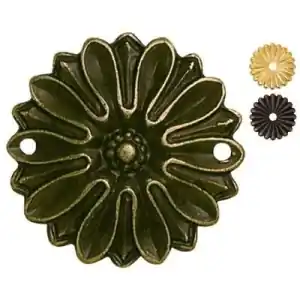 Vendita Finale Fregio OMP PORRO modello 200 diametro 42 per mobile in ottone bronzo antico etrusco