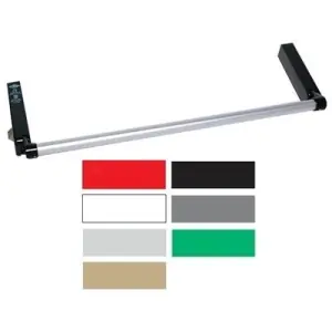 Maniglione antipanico ASSA ABLOY modello COMPOSIT NEW 160 cilindro profilato reversibile in finitura nero Consegna Rapida