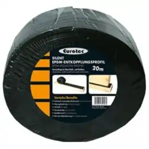 Profilo EUROTEC di disaccoppiamento Silent in EPDM per l?insonorizzazione e la separazione dei materiali Quantità Limitata