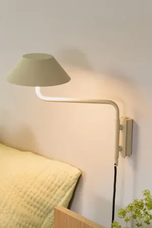 Applique a LED COVER, color sabbia, profondità 30 cm, metallo Miglior Prezzo