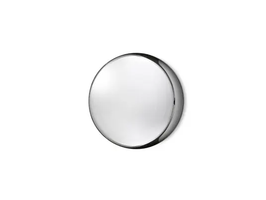 Prezzo Basso DESIGN BY US Applique Endless, cromata, IP54, vetro a specchio