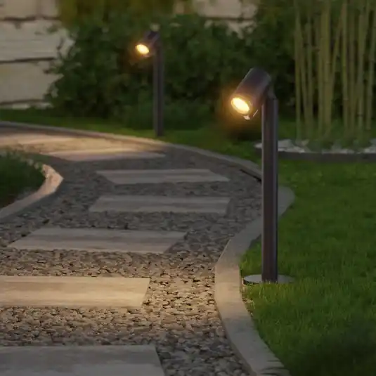 Lampioncino LED STEINEL Way SC, con sensore, nero, IP65, RGBWW Nuovo Arrivo