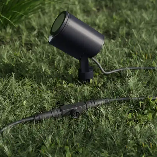 Nuovo Arrivo STEINEL Faretto LED Garden C, antracite, picchetto da terra, IP65, RBWW
