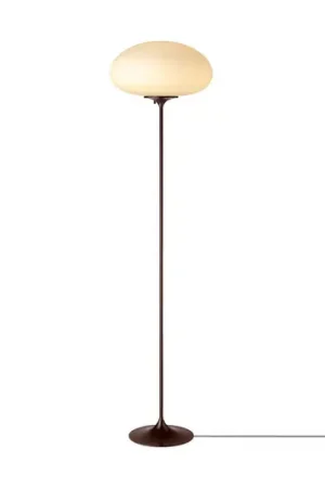 Ultimissimo Modello Piantana Gubi Stemlite, nero-rosso, altezza 150 cm, dimmerabile