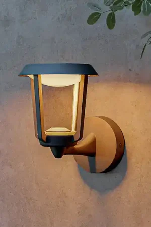 Applique da esterni LED Philips Nuvy, antracite, metallo, IP44 Acquista Ora