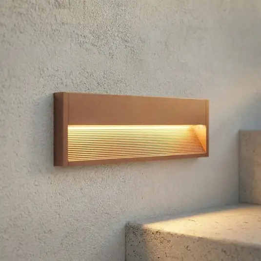 Prezzo Scontato Applique da esterni LED Lucande Trevin, 40 cm, IP65, alluminio