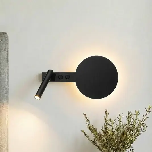 Applique Hotel Mood B, nera, metallo, G9 Compra Adesso