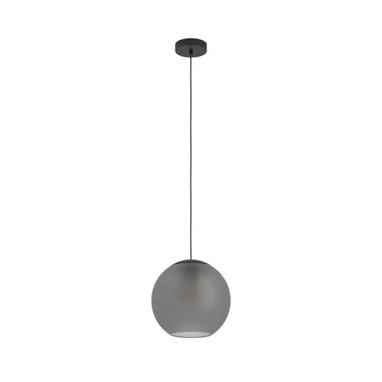 Lampada a sospensione Stars of Light Arangona, grigia, Ø 30 cm, vetro Occasione