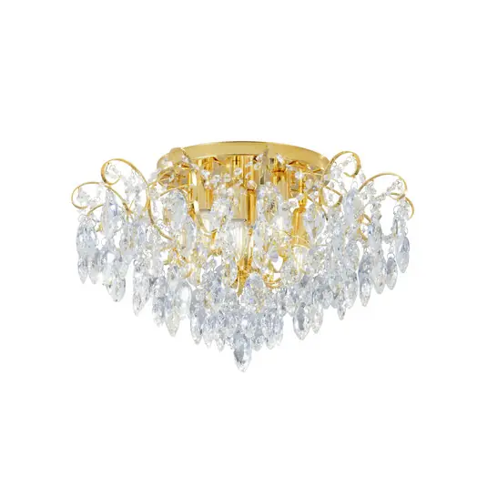 Nuovo Arrivo Plafoniera Stars of Light Fenoullet, ottone, Ø 60 cm