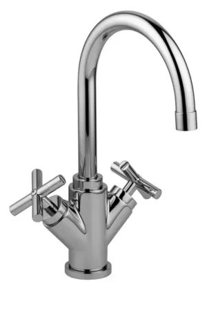 Spedizione Espresso Waschtischmischer mit verstellbarem Auslauf Paffoni Quattro QTV077CR