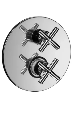 Einbau-Thermostat-Brausemischer 2 Ausgänge Paffoni Quattro QTV018CR Nuova Collezione