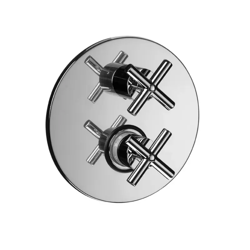 Einbau-Thermostat-Brausemischer 2 Ausgänge Paffoni Quattro QTV018CR Nuova Collezione