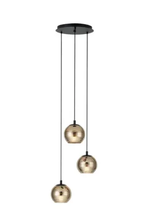 Direttamente Dal Produttore Lampada a sospensione Stars of Light Lemorieta, oro, Ø 44 cm, a 3 luci