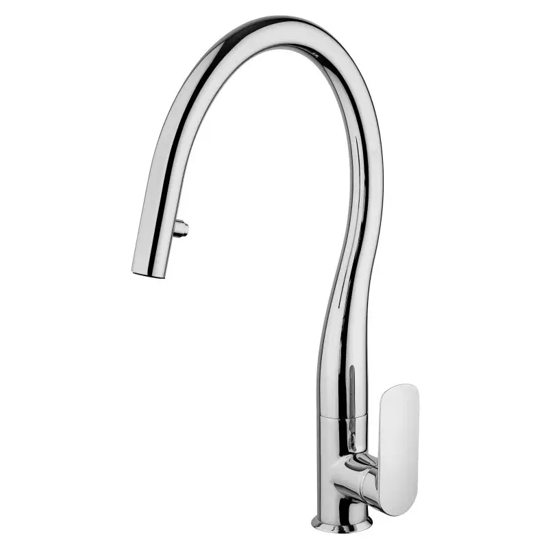 Prezzo Di Fabbrica Spültischmischer mit 2-Strahl-Ausziehhandbrause Paini Nove 09CR591D