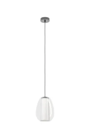 Lampada LED a sospensione Stars of Light Menorca, nichel, Ø 22 cm CCT Promo Stagionale