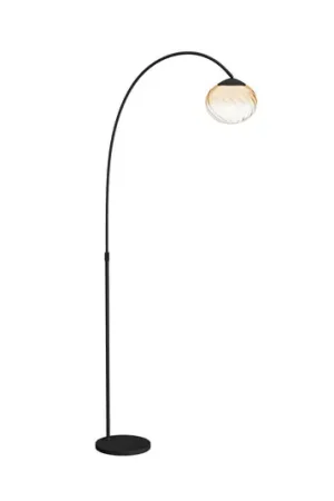 Più Venduto Lampada LED da pavimento Stars of Light Pantoja nera/ambra 160 cm CCT