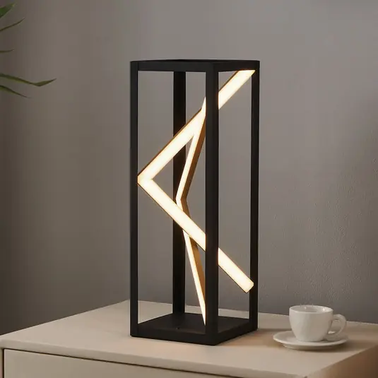 Lampada LED da tavolo Stars of Light Penela nera/oro 43 cm CCT Promozione Esclusiva
