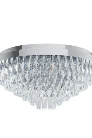 Ordina Subito Plafoniera Stars of Light Valparaiso, cromata, Ø 58 cm, metallo
