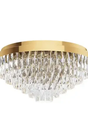 Plafoniera Stars of Light Valparaiso, oro, Ø 58 cm, metallo Promozione